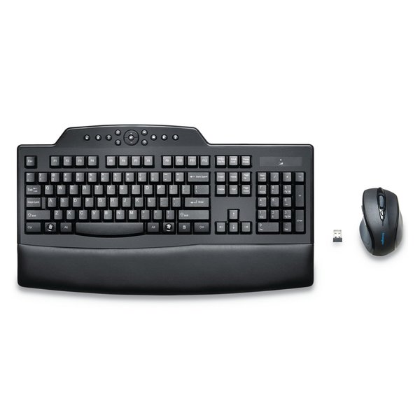 Kensington Keyboard, Wireless, Desktop, Black 72403
